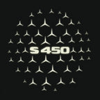 MERCEDES BENZ S 450 LOGO PROJECTOR LIGHTS  (quantity 1 = 1 sets/2 door lights)Nr.03f037