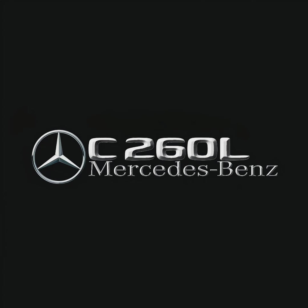 MERCEDES BENZ  C 260L AMG LOGO PROJECTOT LIGHTS  (quantity 1 = 1 sets/2 door lights)Nr.03f031