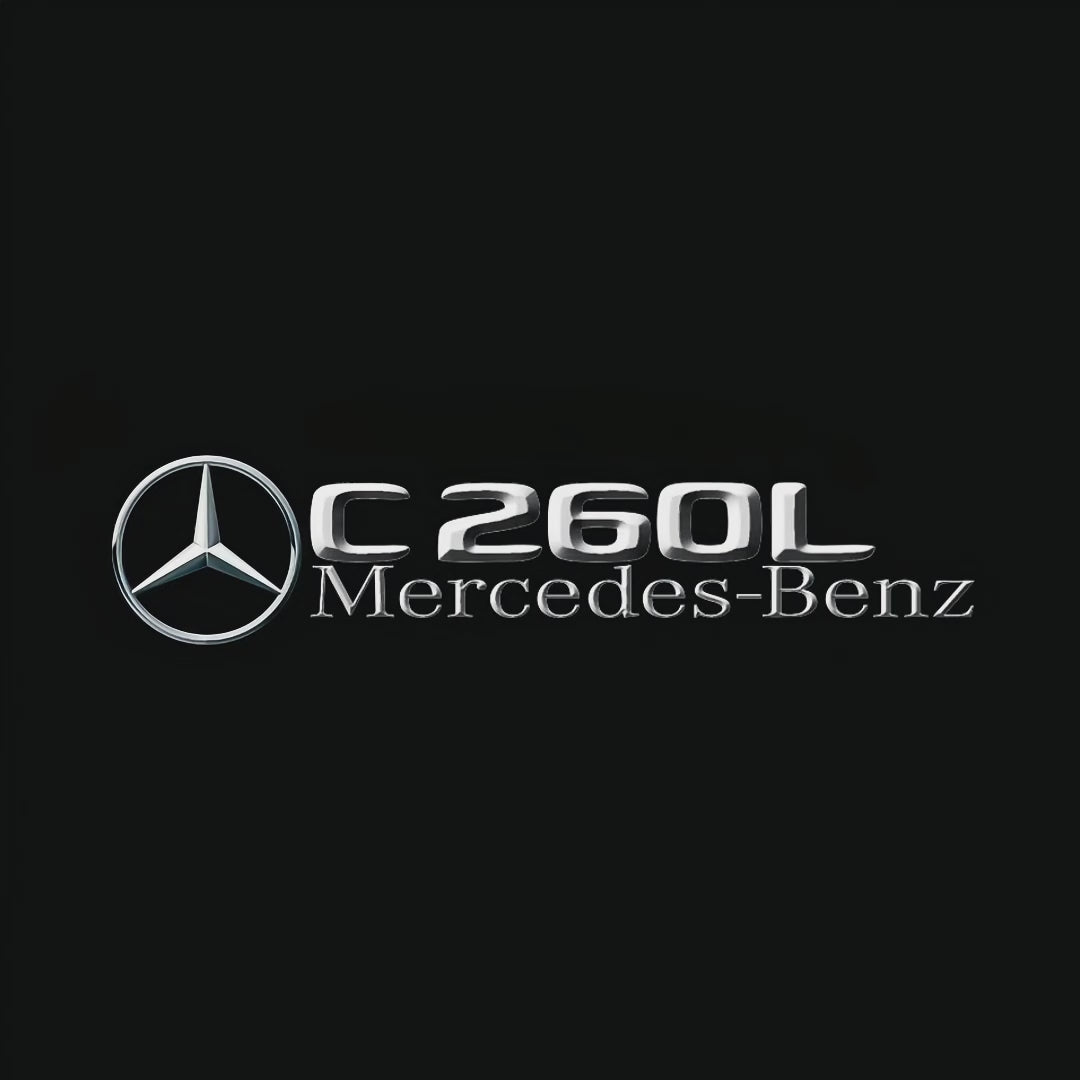 MERCEDES BENZ LOGO PROJECTOT LIGHTS Nr.03 (cantidad 1 = 1 juego/2 luces de puerta)