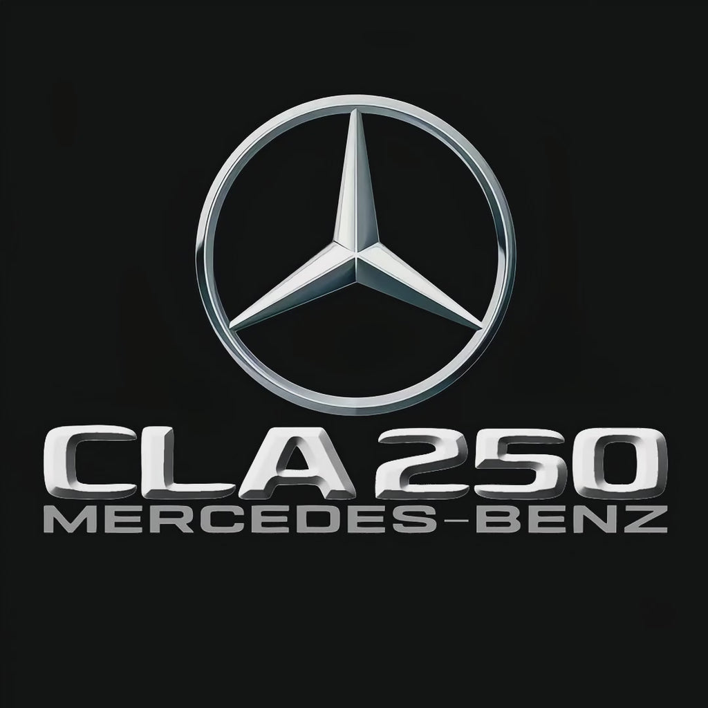 MERCEDES BENZ CLA 250  LOGO PROJECTOT LIGHTS  (quantity 1 = 1 sets/2 door lights)Nr.03f022