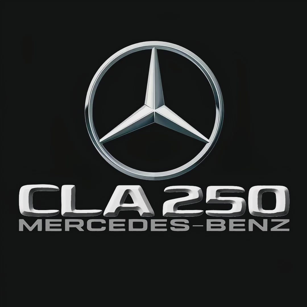 MERCEDES BENZ CLA 250  LOGO PROJECTOT LIGHTS  (quantity 1 = 1 sets/2 door lights)Nr.03f022