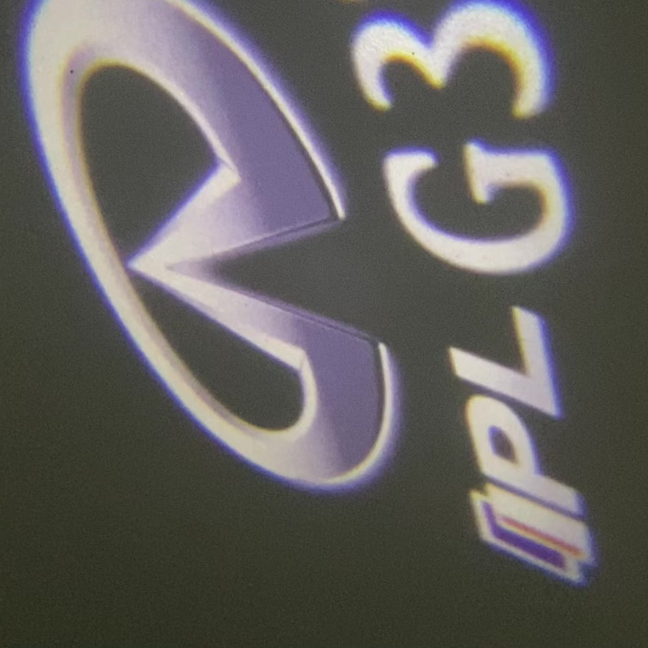 INFINTI IPL G37 LOGO PROJECROTR أضواء Nr.81 (الكمية 1 = 1 مجموعات / 2 أضواء الباب)