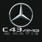 MERCEDES BENZ LOGO PROJECTOT LIGHTS Nr.03 (cantidad 1 = 1 juego/2 luces de puerta)