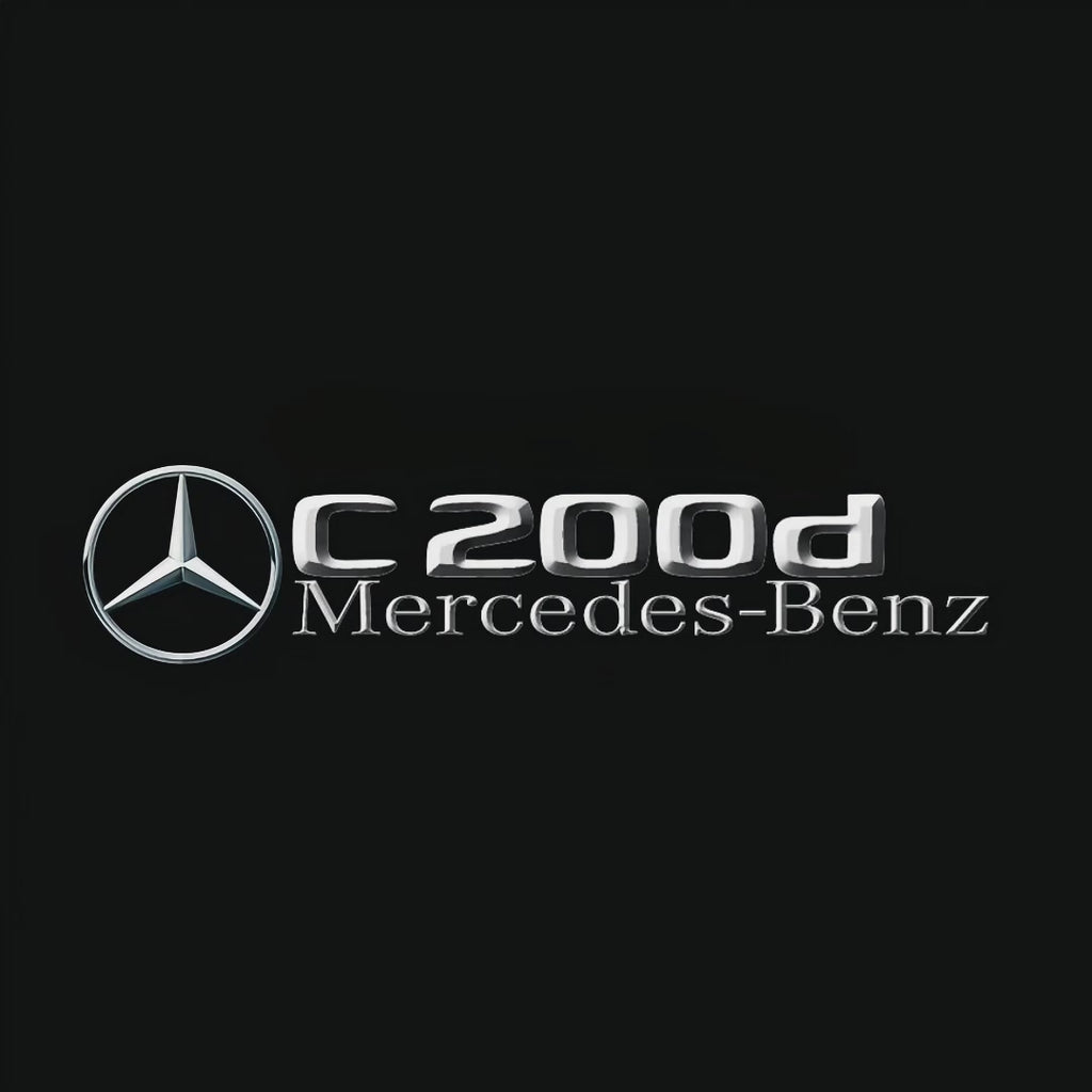MERCEDES BENZ LOGO PROJECTOT LIGHTS Nr.03 (cantidad 1 = 1 juego/2 luces de puerta)