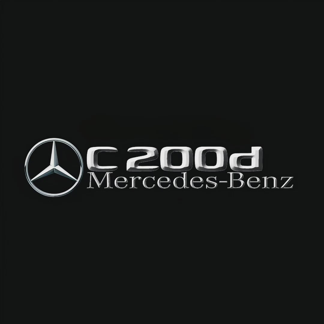 MERCEDES BENZ LOGO PROJECTOT LIGHTS Nr.03 (cantidad 1 = 1 juego/2 luces de puerta)