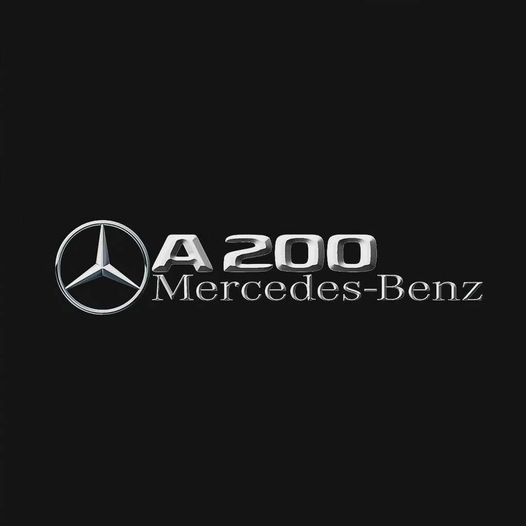 MERCEDES BENZ LOGO PROJECTOT LIGHTS Nr.03 (cantidad 1 = 1 juego/2 luces de puerta)