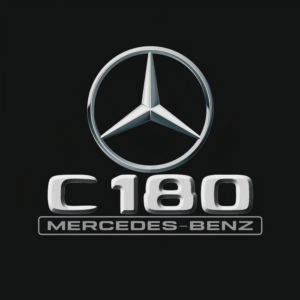 LUCI PROIETTORI LOGO MERCEDES BENZ Nr.03 (quantità 1 = 1 set / 2 luci porta)