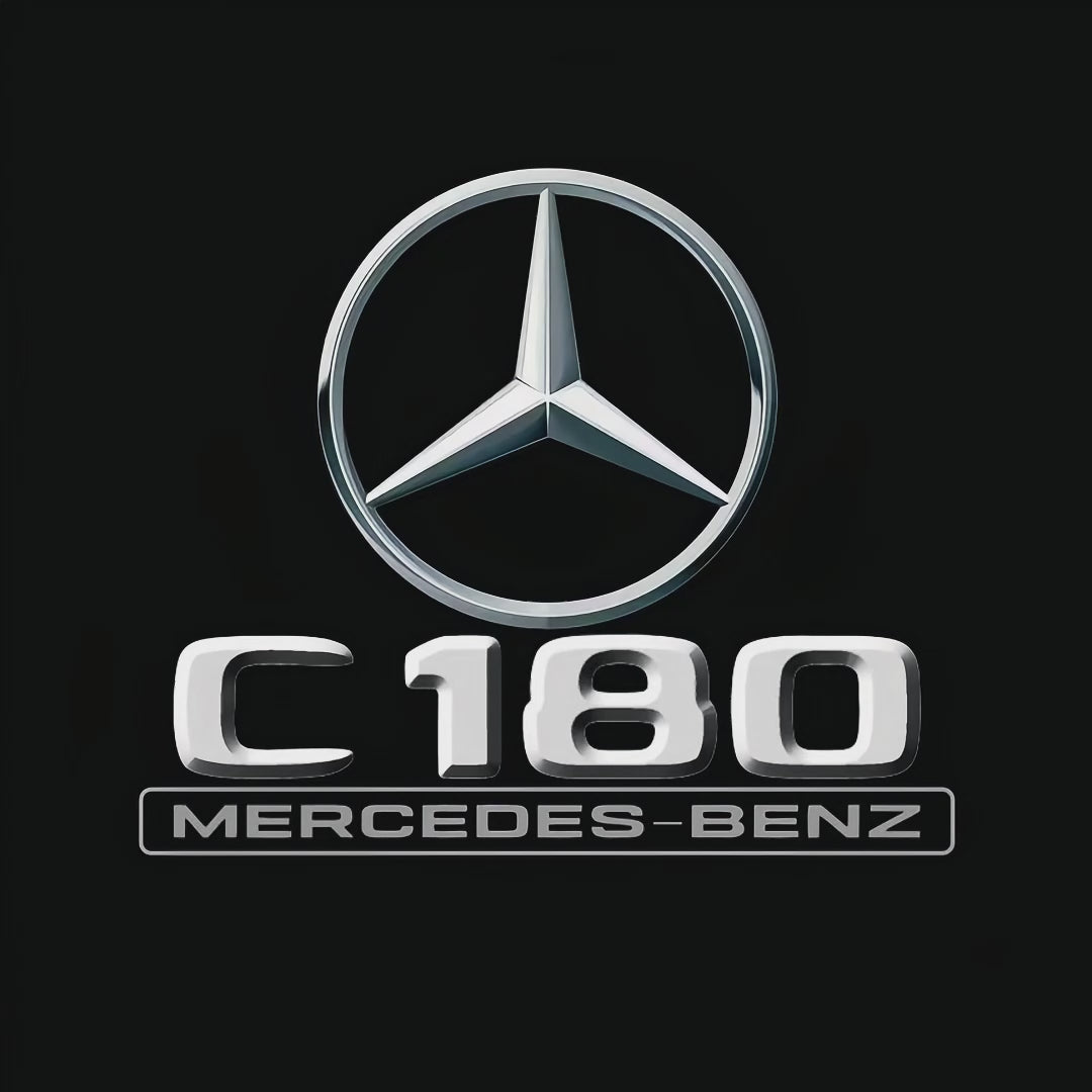 MERCEDES BENZ LOGO PROJECTOT LIGHTS Nr.03 (cantidad 1 = 1 juego/2 luces de puerta)