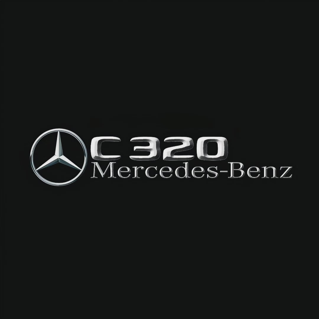 MERCEDES BENZ LOGO PROJECTOT LIGHTS Nr.03 (cantidad 1 = 1 juego/2 luces de puerta)