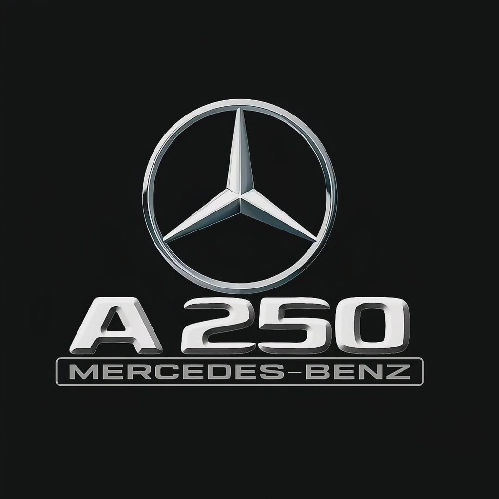 أضواء بروجكتور شعار MERCEDES BENZ رقم 03 (الكمية 1 = 1 مجموعة / 2 أضواء باب)