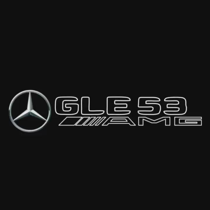 MERCEDES BENZ LOGO PROJECTOT LIGHTS Nr.03 (cantidad 1 = 1 juego/2 luces de puerta)