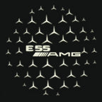 MERCEDES BENZ LOGO PROJECTOT LIGHTS Nr.03 (cantidad 1 = 1 juego/2 luces de puerta)