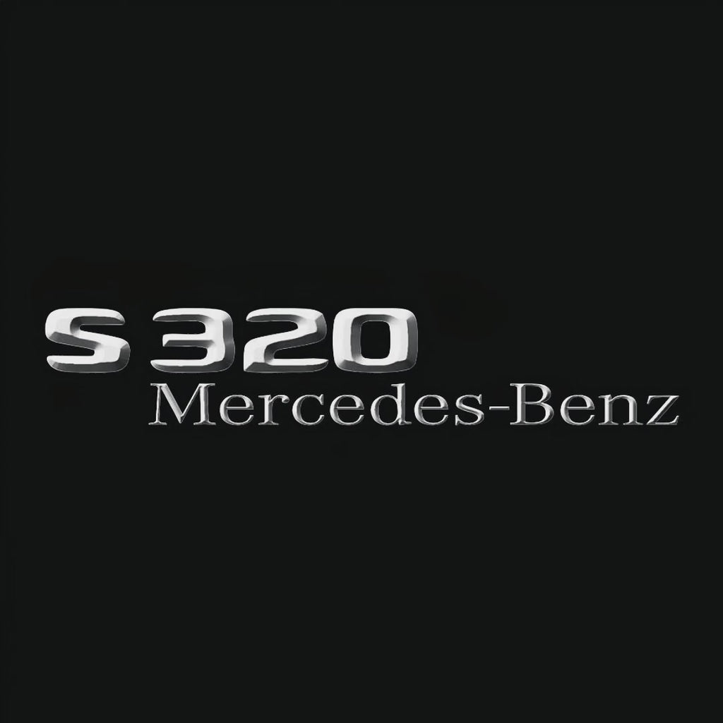 LUCI PROIETTORI LOGO MERCEDES BENZ Nr.03 (quantità 1 = 1 set / 2 luci porta)