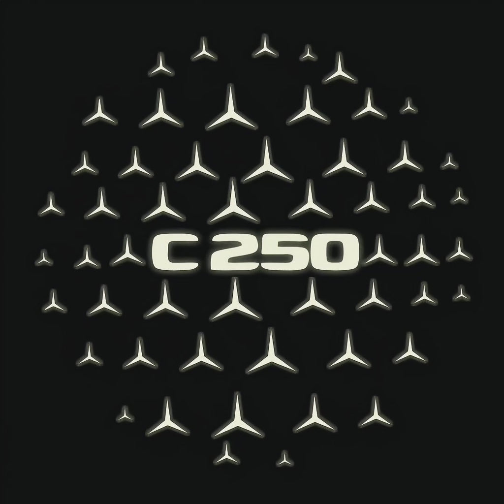 MERCEDES BENZ LOGO PROJECTOT LIGHTS Nr.03 (Menge 1 = 1 Sätze/2 Türleuchten)