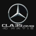 LUCI PROIETTORI LOGO MERCEDES BENZ Nr.03 (quantità 1 = 1 set / 2 luci porta)