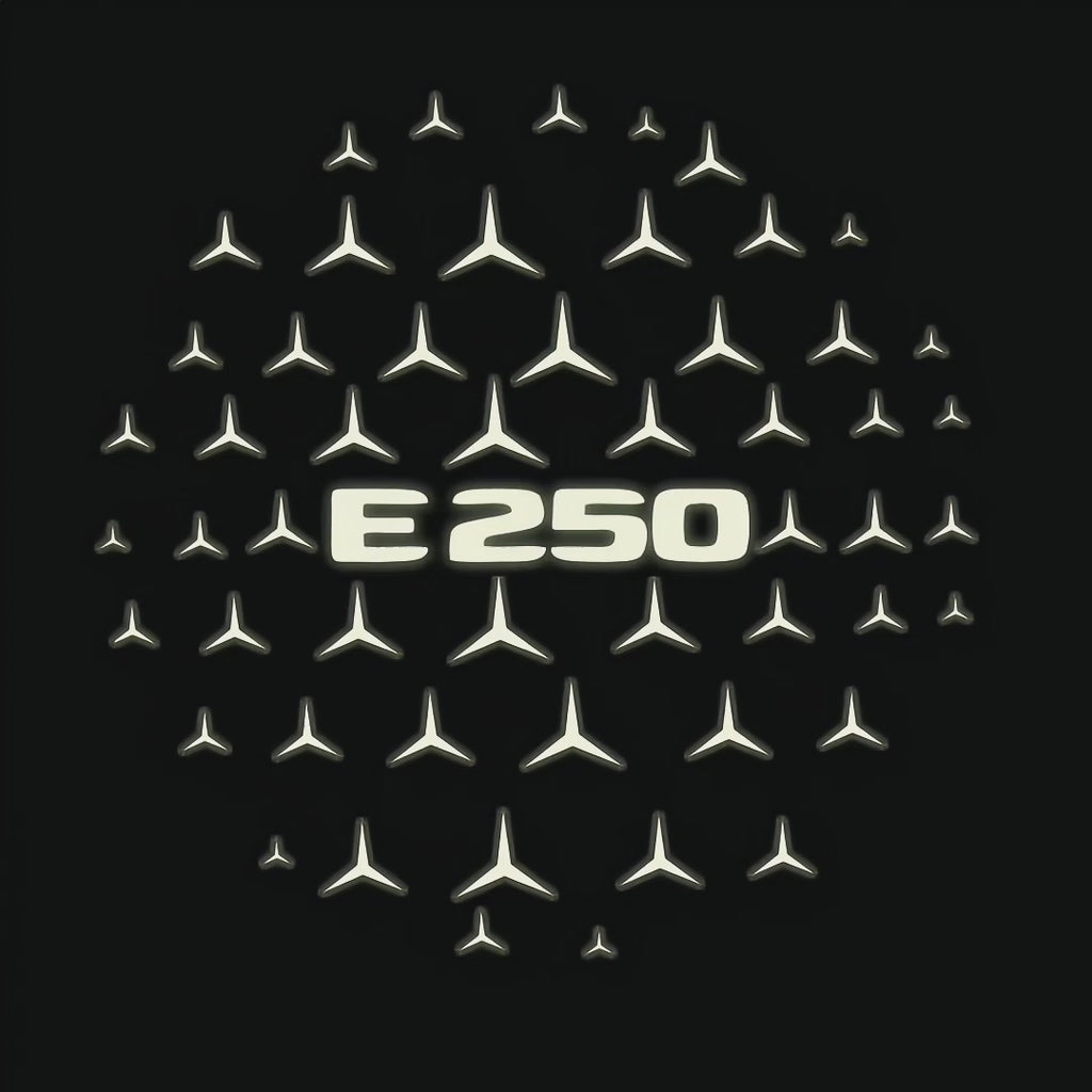 MERCEDES BENZ LOGO PROJECTOT LIGHTS Nr.03 (cantidad 1 = 1 juego/2 luces de puerta)