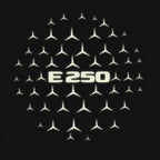 MERCEDES BENZ LOGO PROJECTOT LIGHTS Nr.03 (cantidad 1 = 1 juego/2 luces de puerta)