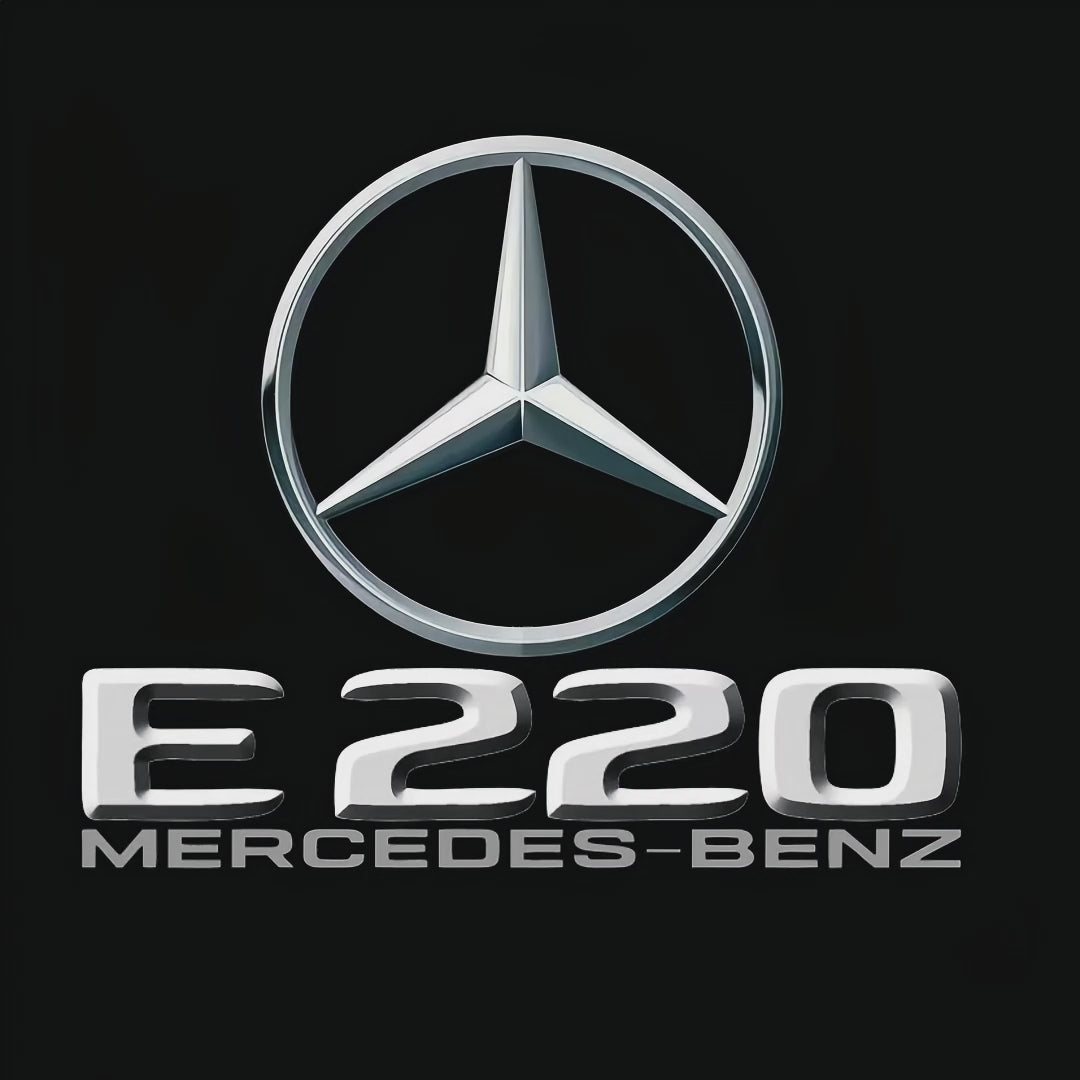 MERCEDES BENZ LOGO PROJECTOT LIGHTS Nr.03 (cantidad 1 = 1 juego/2 luces de puerta)