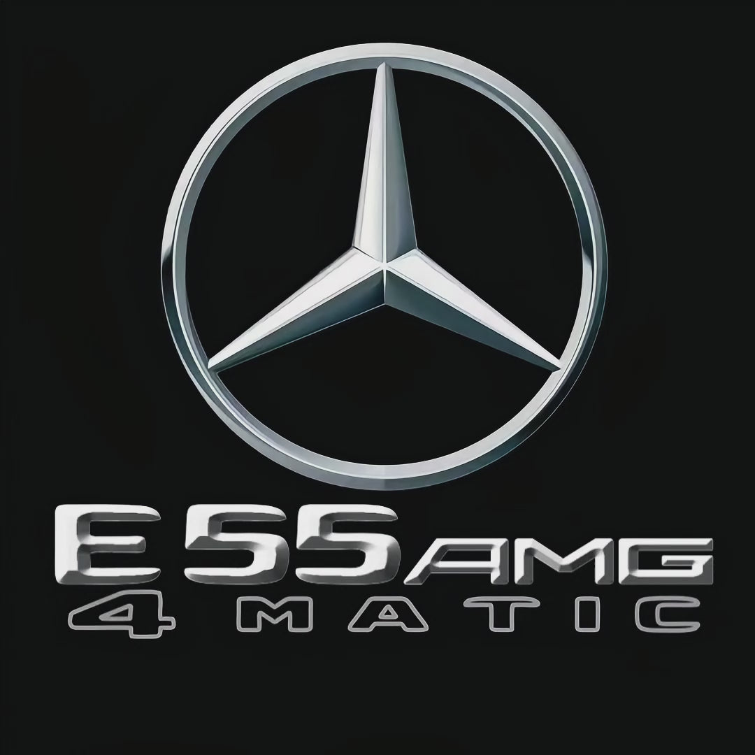 MERCEDES BENZ LOGO PROJECTOT LIGHTS Nr.03 (cantidad 1 = 1 juego/2 luces de puerta)