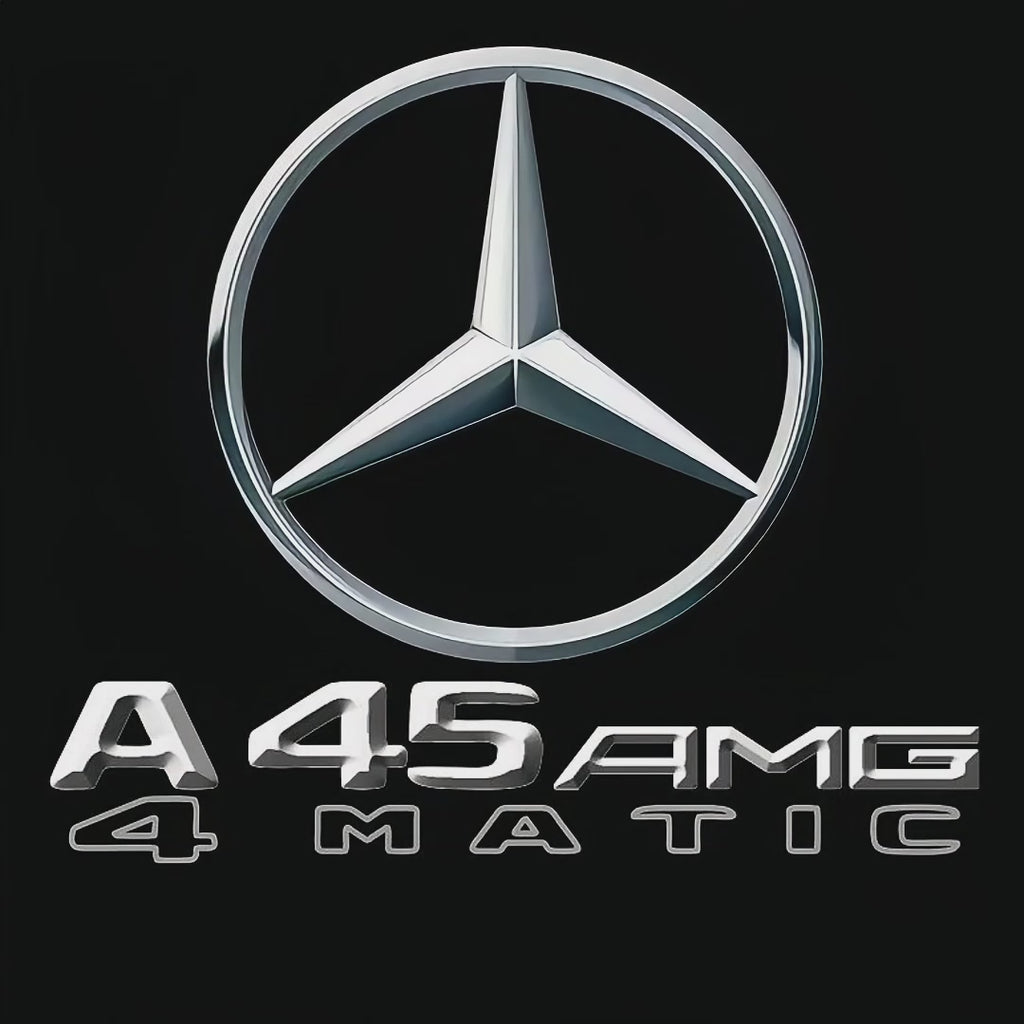 أضواء بروجكتور شعار MERCEDES BENZ رقم 03 (الكمية 1 = 1 مجموعة / 2 أضواء باب)