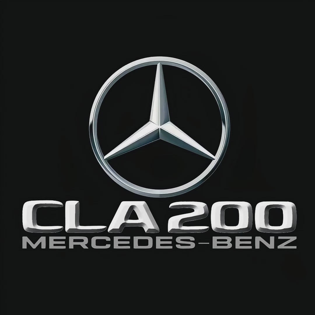 MERCEDES BENZ CLA 200  LOGO PROJECTOT LIGHTS  (quantity 1 = 1 sets/2 door lights)Nr.03f016