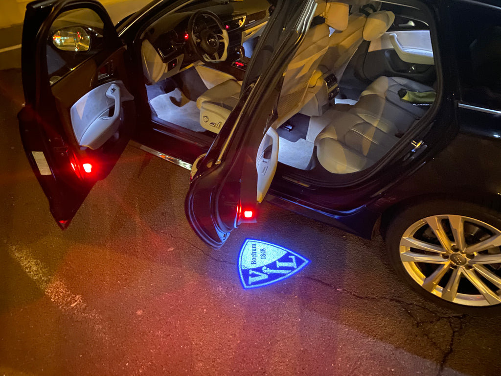 Logo Football CLUB Nr.258 (quantità 1 = 2 Logo Films /2 luci porta)