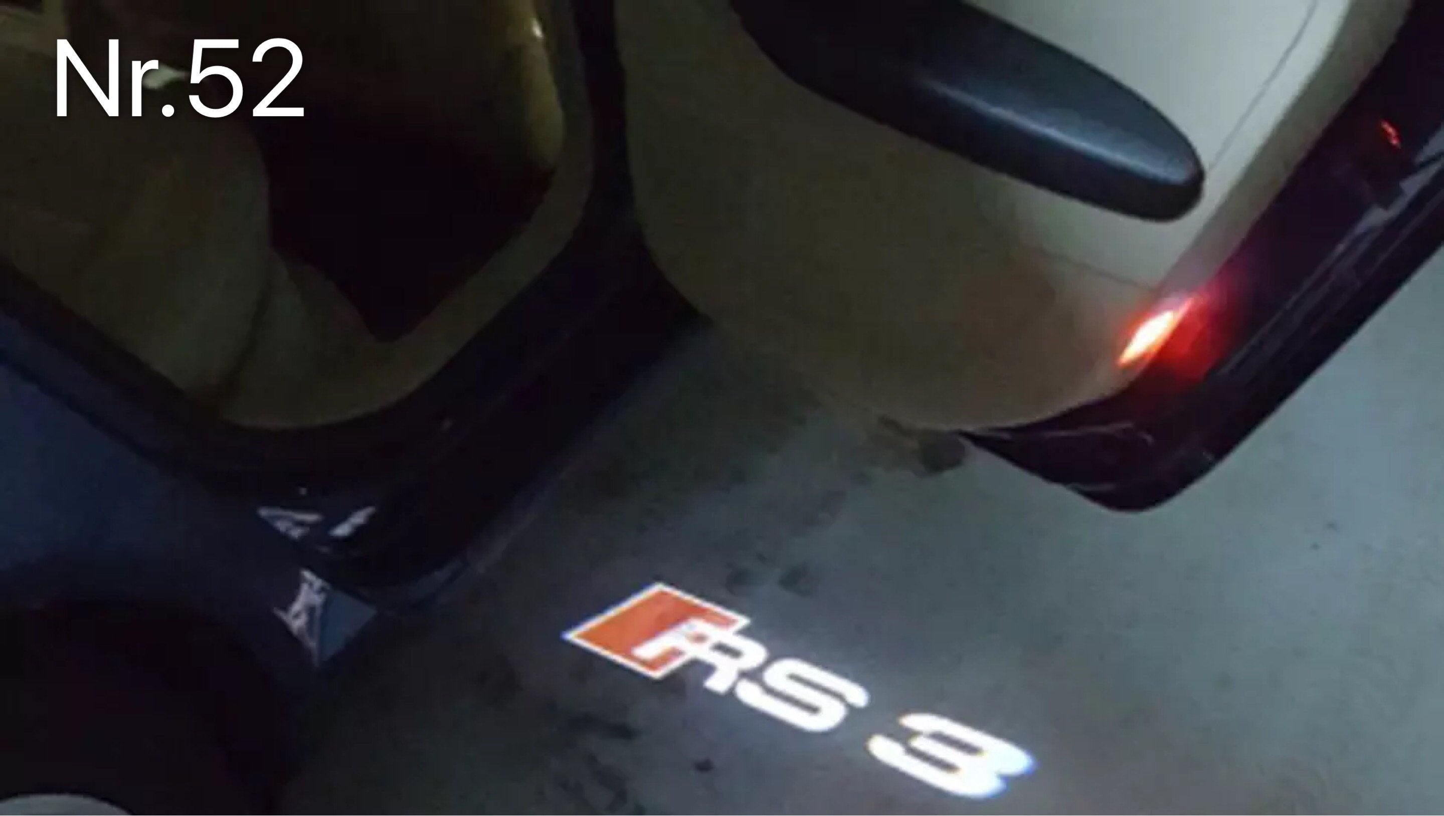 شارة LOGO PROJECTOT LIGHTS Nr.19 (الكمية 1 = 2 شعار الأفلام / 2 أضواء الباب