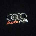 AUDI LOGO PROJECTOT LIGHTS Nr.43 (cantidad 1 = 2 películas con logotipo /2 luces de puerta)