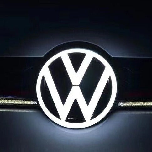 VW   Front Grill Logo LED with dznamic indicator - diameter 【137 mm】