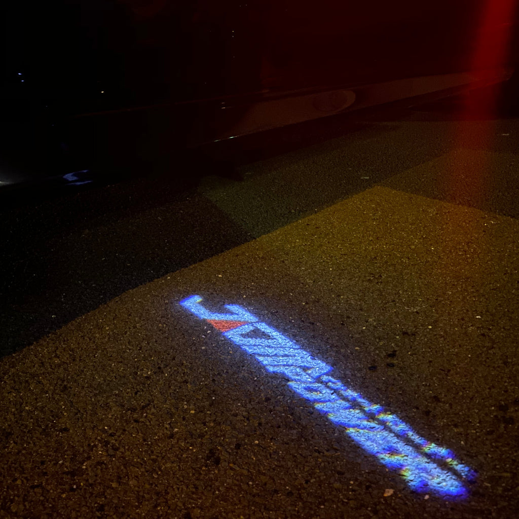 JDM LOGO PROJECTOT LIGHTS Nr.23 (quantity 1 = 1 sets/2 door lights)