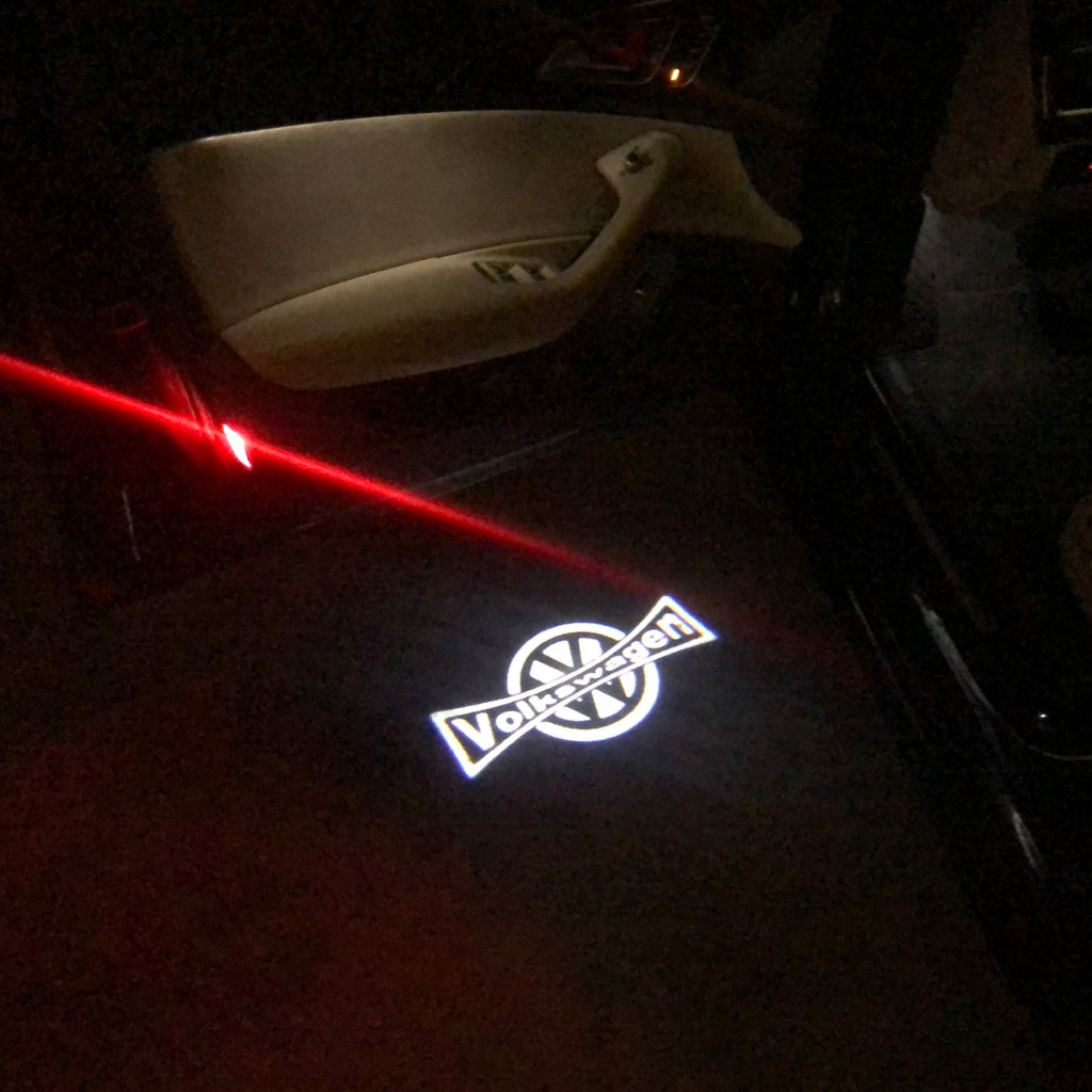 Volkswagen Door lights Logo Nr. 11 (quantità 1 = 2 Logo Films /2 luci porta)