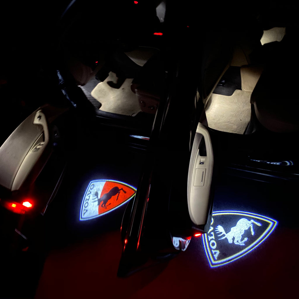 LUCES Volvo LOGO PROJECROTR Nr.78 (cantidad 1 = 2 Película de logotipo / 2 luces de puerta)