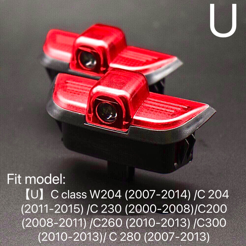 LUCES MERCEDES BENZ AMG LOGO Nr.17 (cantidad 1 = 1 juegos / 2 luces de puerta)