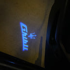 LUCES Maserati LOGO PROJECROTR Nr.01 (cantidad 1 = 1 juegos / 2 luces de puerta)