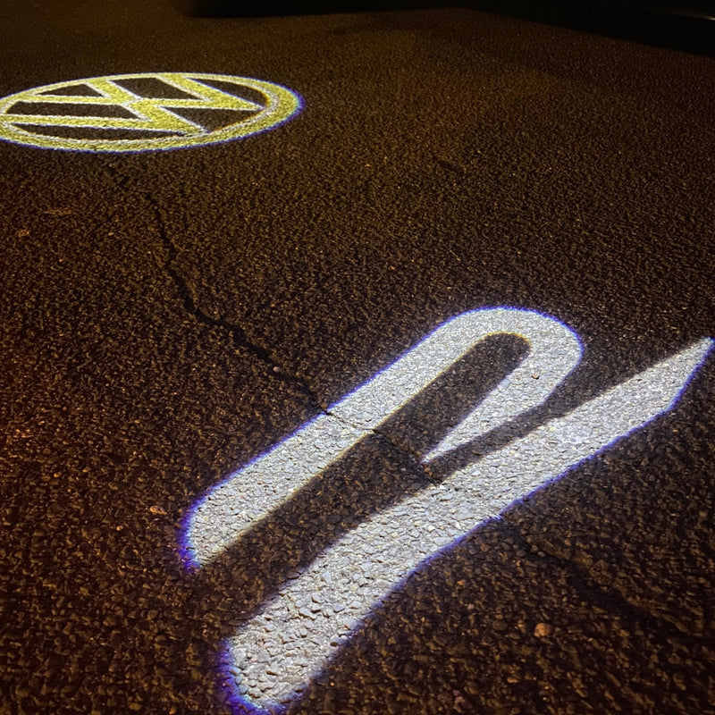 VW EINSTIEGLICHT LICHT LED Logo Einstiegsbeleuchtung Autotür Golf Jetta EUR  23,80 - PicClick DE