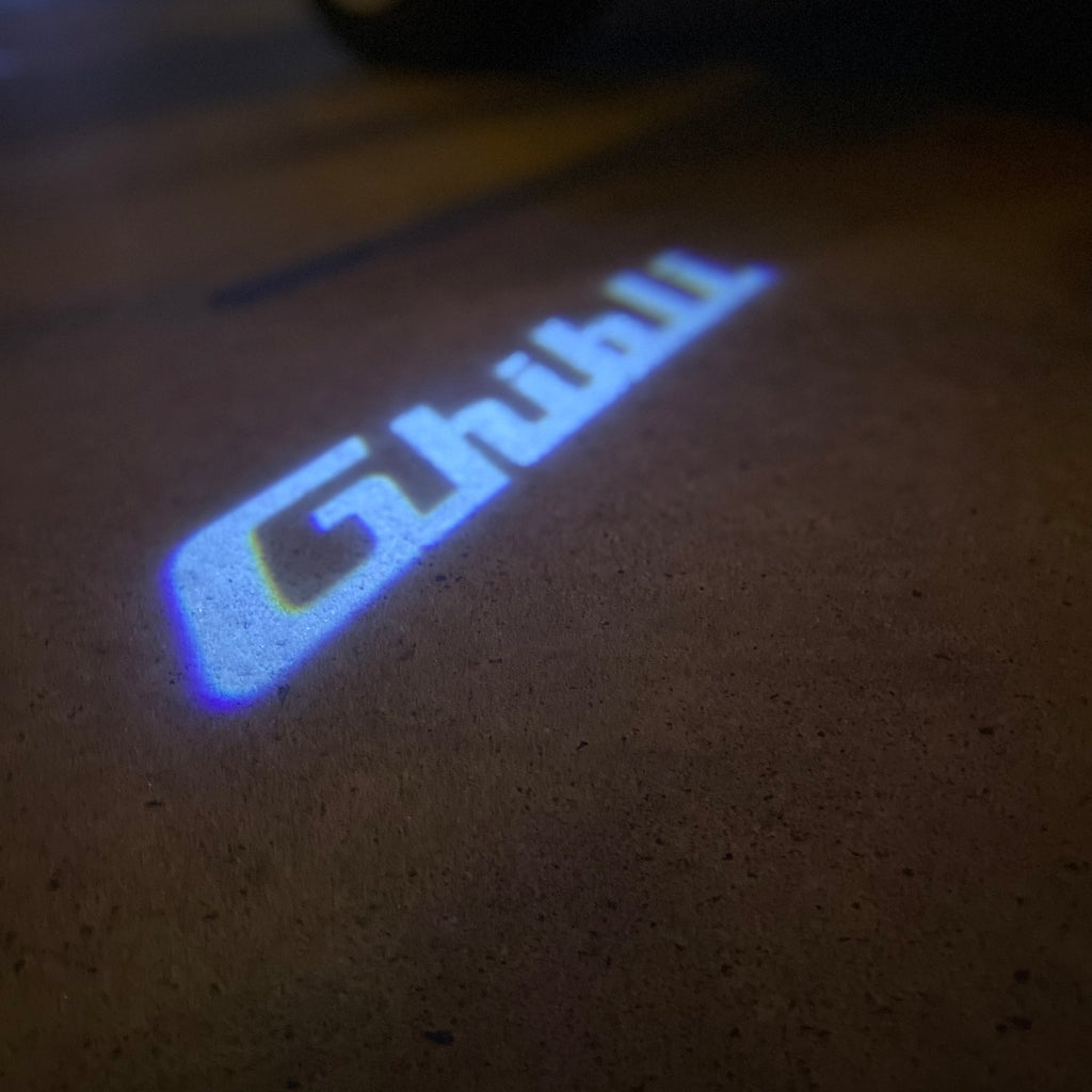 Maserati LOGO PROJECROTR LIGHTS Nr.01 (quantité 1 = 1 jeux / 2 feux de porte)