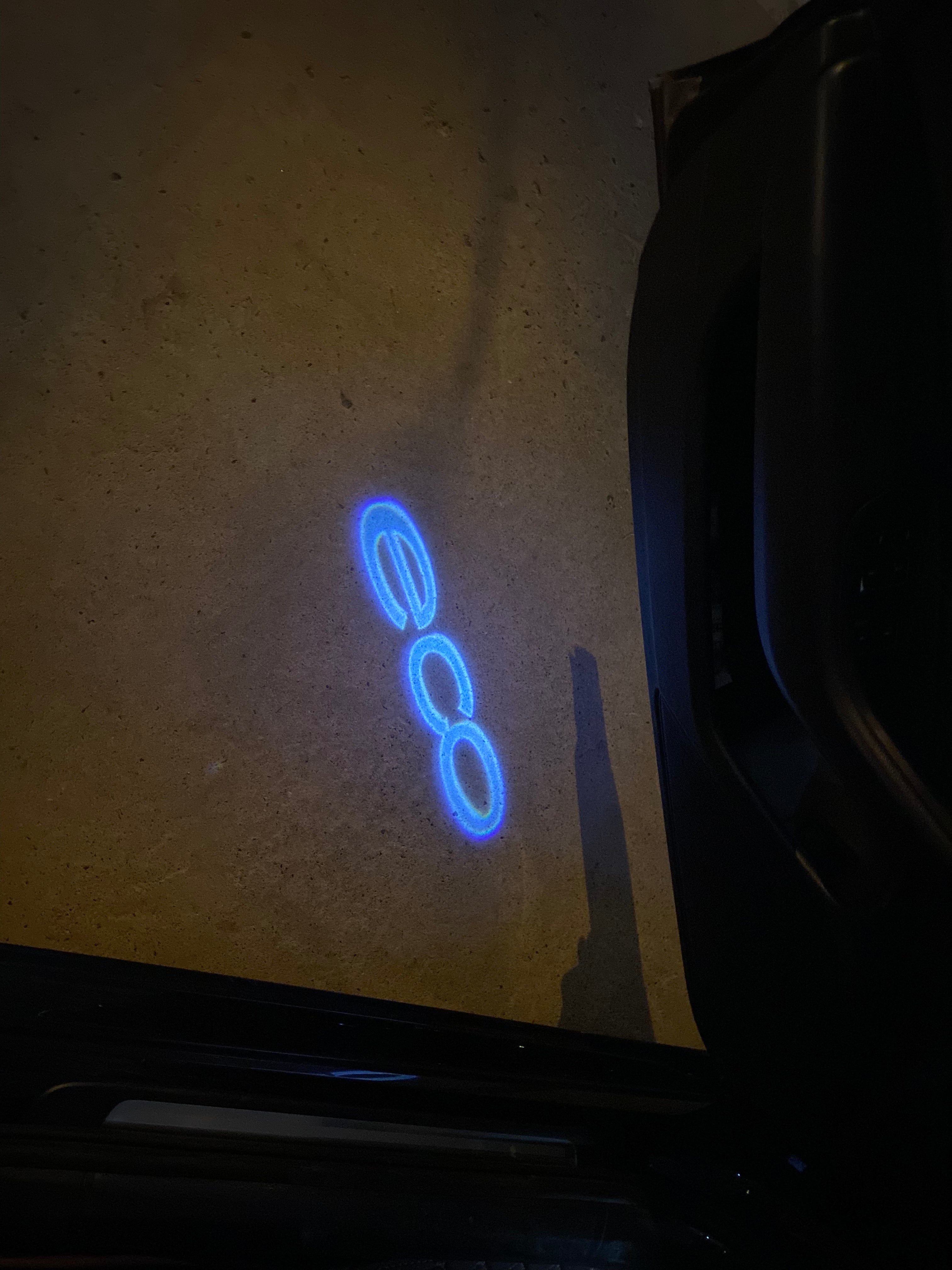 Opel Insignia LOGO PROJECROTR LIGHTS Nr.01 (Menge 1 = 1 Sets/2 Türleuchten)