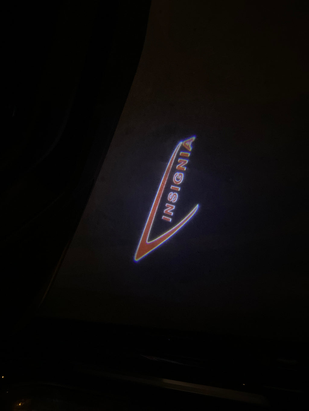 أوبل INSignia LOGO PROJECROTR أضواء Nr.01 (كمية 1 = 1 مجموعات / 2 أضواء الباب)