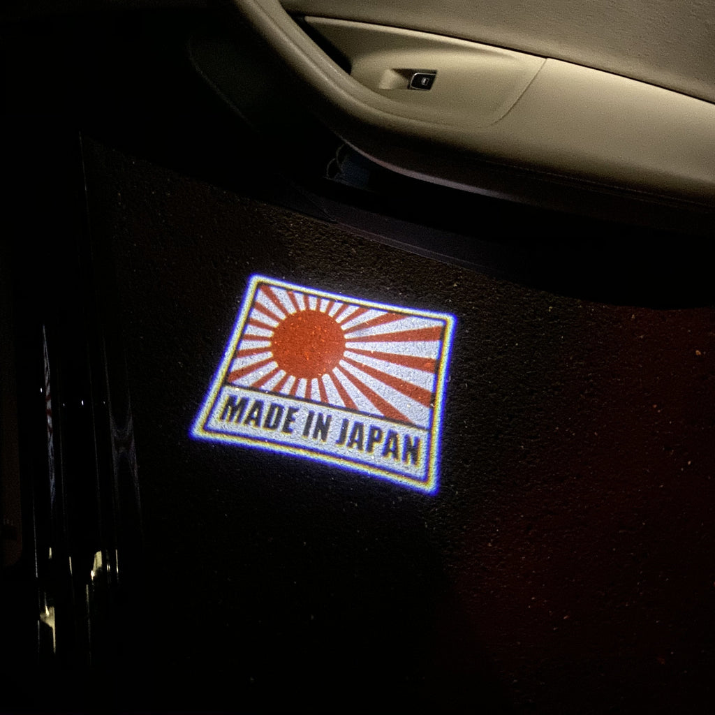 JDM LOGO PROJECTOT LIGHTS Nr.22 (quantity 1 = 1 sets/2 door lights)