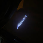 PORSCHE LOGO PROJECTOT LIGHTS Nr.88 (cantidad 1 = 2 logo película / 2 luces de puerta)