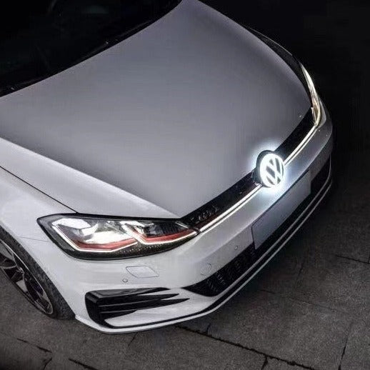 VW FRONT GRILL LOGO LED