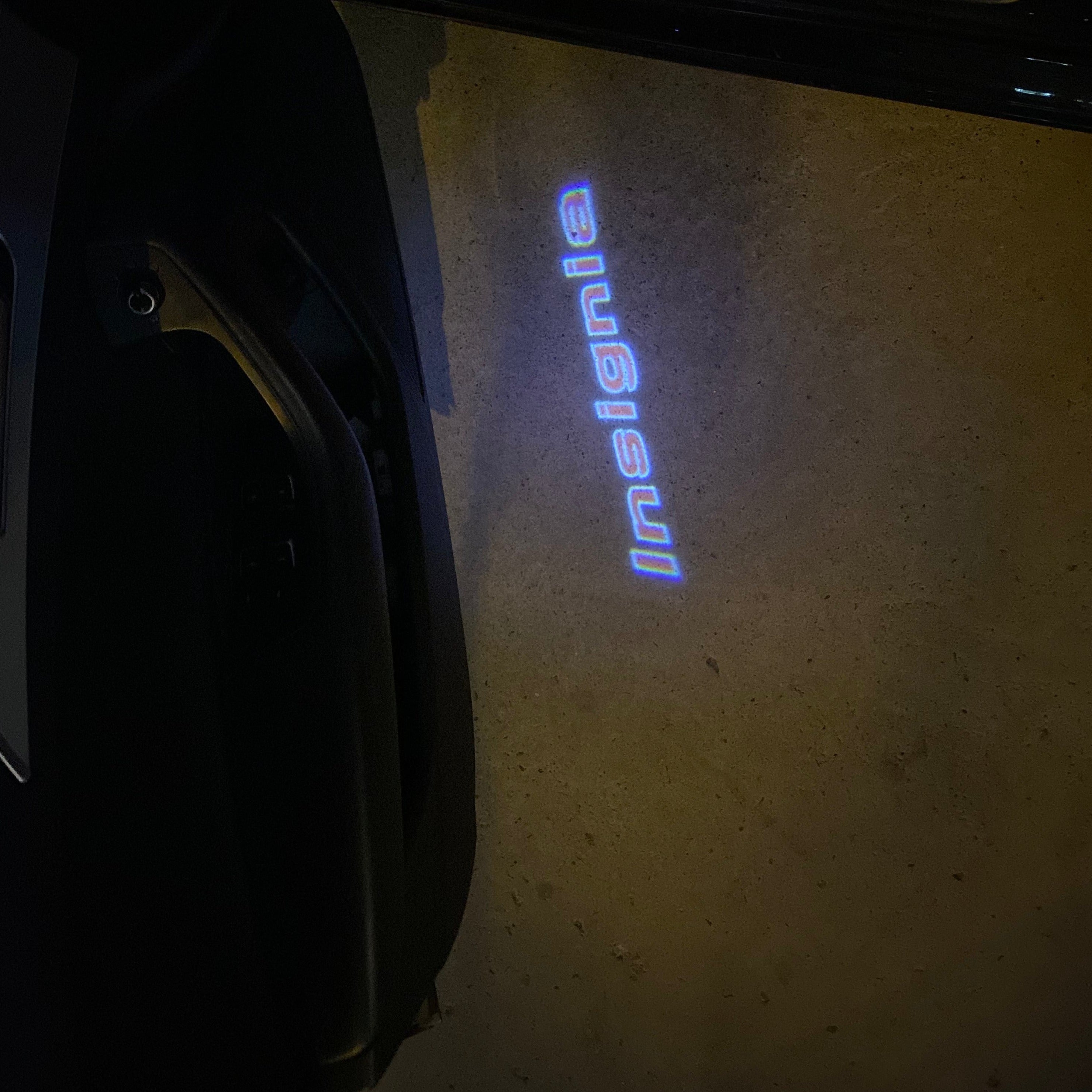 Opel Insignia LOGO PROJECROTR LIGHTS Nr.01 (Menge 1 = 1 Sets/2 Türleuchten)