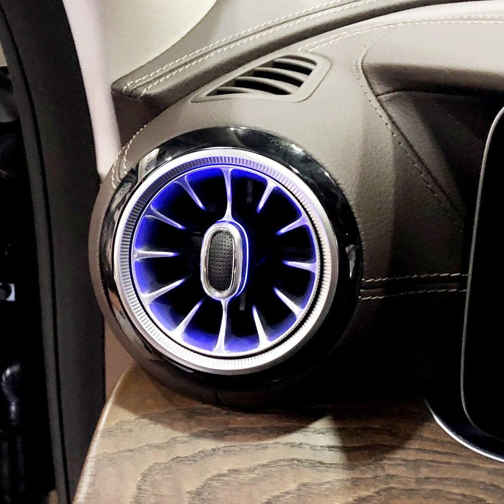 Luz ambiental de 64 colores Luz de control central Salida de turbina ligera para Mercedes-Benz