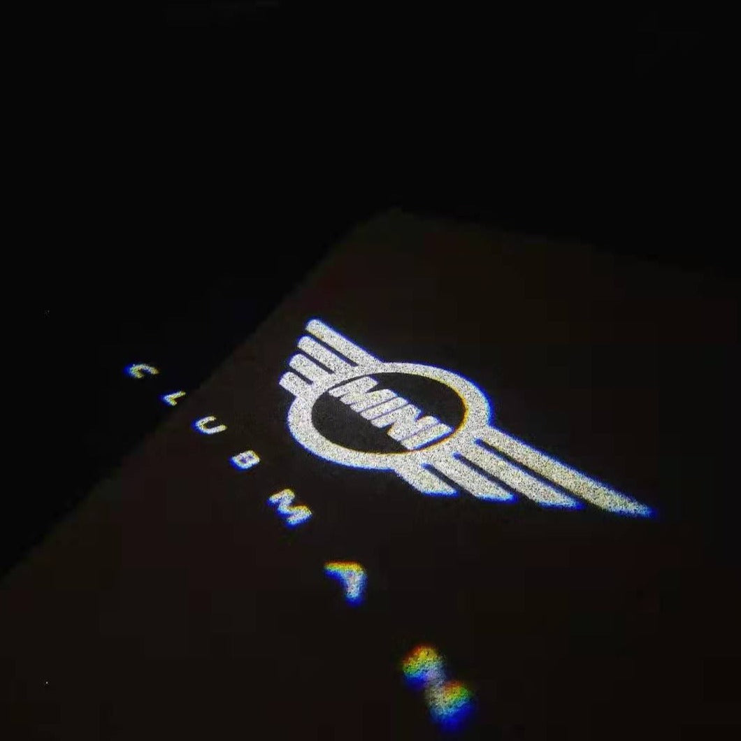 CLUBMAN LOGO PROJECROTR LIGHTS Nr.137 (Menge 1 = 2 Logo Film / 2 Türleuchten)