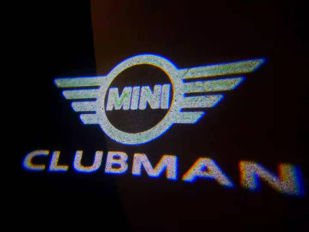 MINI CLUBMAN LOGO PROJECTOR LIGHTS Nr.130 (quantité 1 = 2 Film Logo / 2 feux de porte)