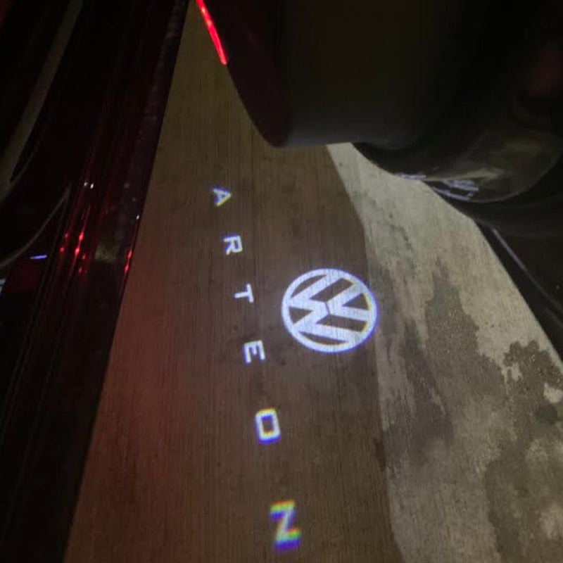 Volkswagen Door lights  Arteon Door lights Logo  Nr. 84 (quantity 1 = 2 Logo Films /2 door lights）