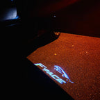 LUCI PROIETTORI LOGO JAGUAR Nr.129 (quantità 1 = 1 set / 2 luci porta