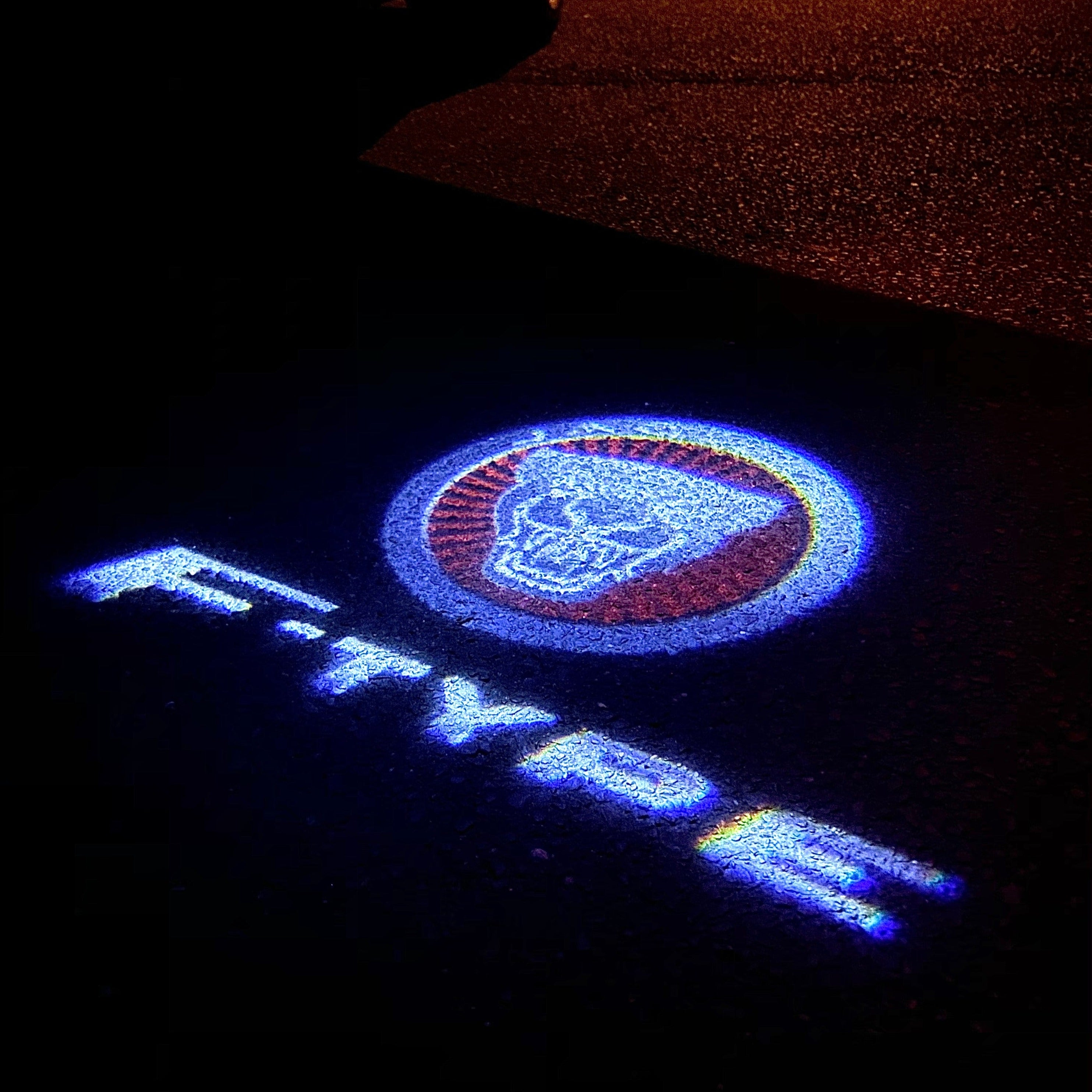 JAGUAR  F TYPE   LOGO PROJECROTR LIGHTS Nr.131  (quantity 1 = 1 sets/2 door lights)