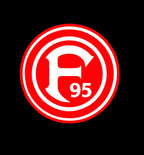 Football CLUB Fortuna Düsseldorf Logo Nr.258  (quantity 1 = 2 Logo Films /2 door lights）
