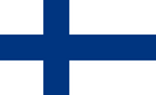 Finlandia Suomen tasavalta National Flag logo (quantità 1 = 1 set / 2 logo film / Può sostituire le luci altri loghi)